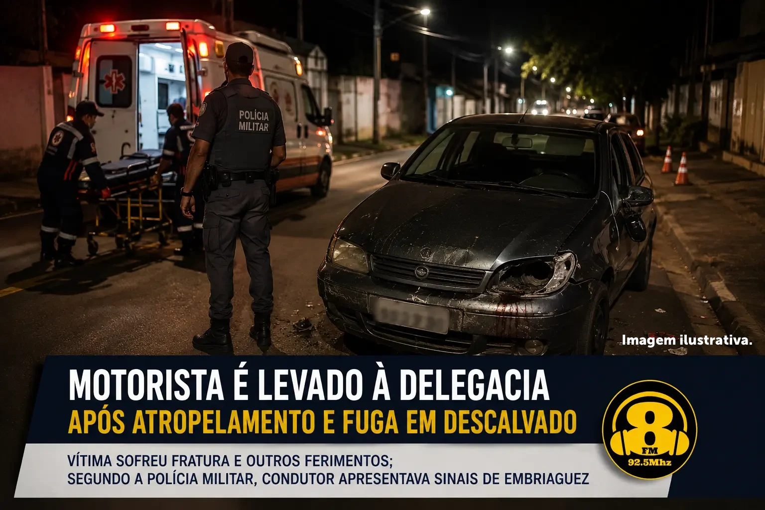 Motorista Detido